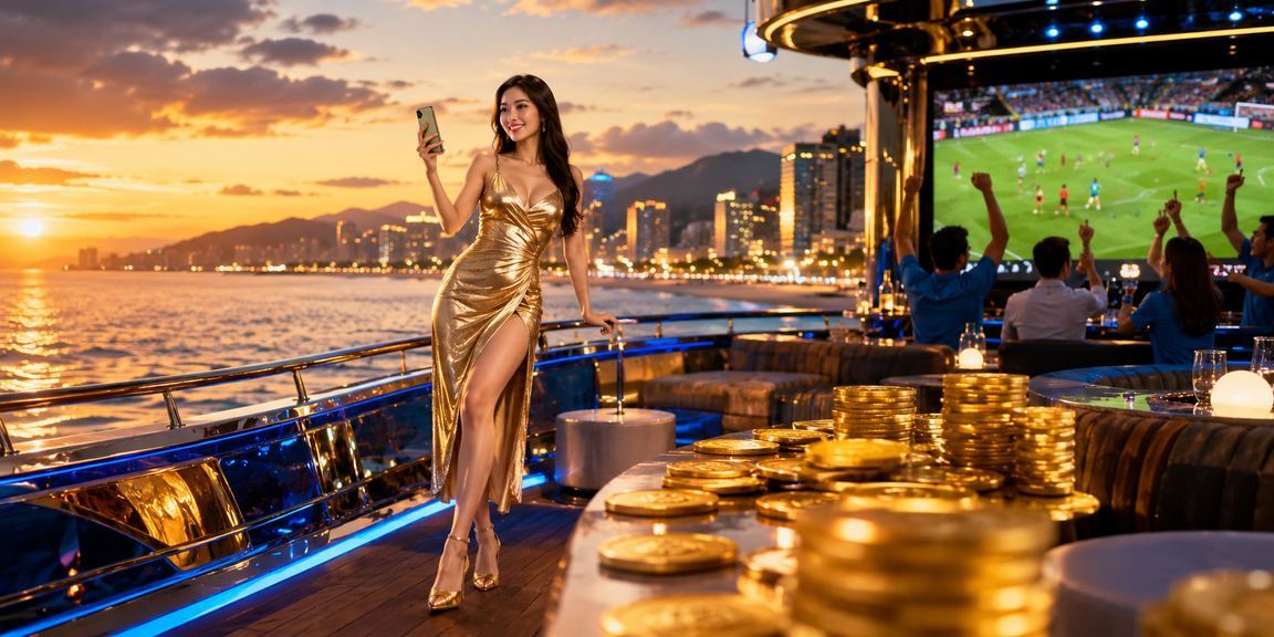 Người chơi tại Đà Nẵng truy cập w175 trên điện thoại bên cà phê